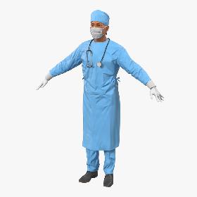 Male Surgeon Mediterranean